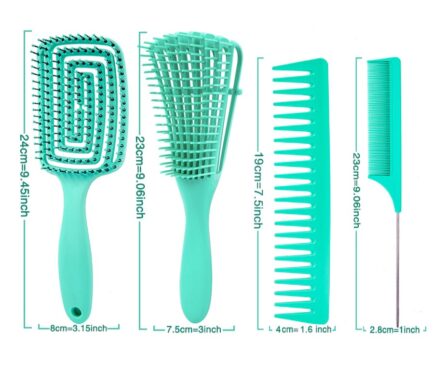 Kit de Pentes para Todos os Tipos de Cabelo- com 4 itens - Image 2