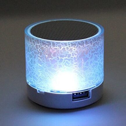 Mini Coluna de Som Portátil A9 com Bluetooth 4.1 e Alto-falante Subwoofer LED - Image 10