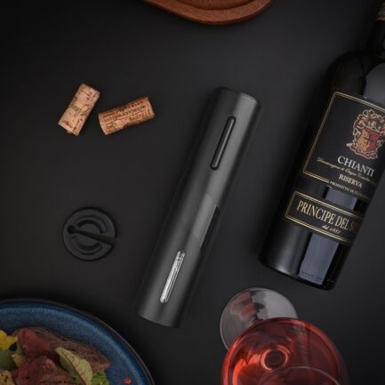 Abre-garrafas Elétrico Recarregável - Decanter, Aerador e Dispensador de Vinho Automático USB - Wine Set - Image 3