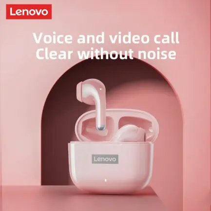 Auscultadores Lenovo LP40 Pro Bluetooth 5.0 sem fio à prova d'água com microfone Controle de toqueTWS - Image 4