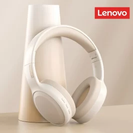 Lenovo-TH30 Auscultadores Aesthetic Desportivos Bluetooth 5.3 com Microfones Sem Fios