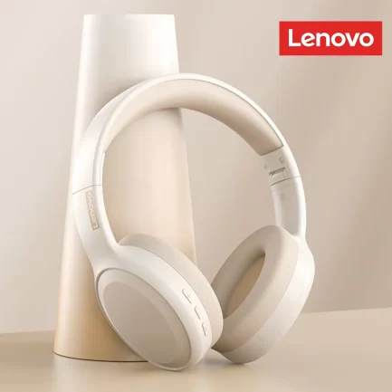 Lenovo-TH30 Auscultadores Aesthetic Desportivos Bluetooth 5.3 com Microfones Sem Fios