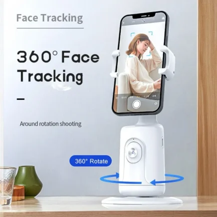 Estabilizador giratório PO1 360 graus Gimbal com Recohecimento Facial para Criadores de Videos - Image 4