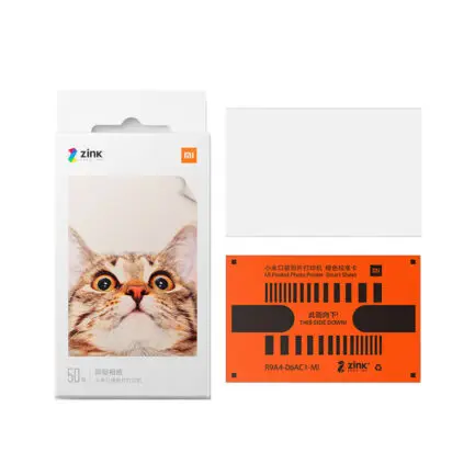 Refil de papel auto-adesivo para impressão fotográfica 50/100 folhas - Xiaomi Mi Portable Photo Pinter - Image 3