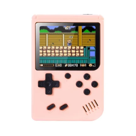 Mini console de videogame portátil retro portátil 8 bits LCD colorido de 3,0 polegadas 500 jogos - Image 7